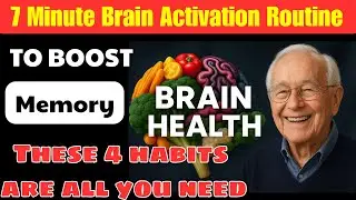 4 Daily Habits That Reverse Memory Loss After 60 | Dementia Prevention Without Pills | Senior Health