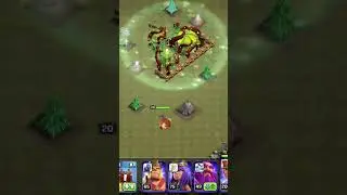 Seeking Shield's shoking and amazing ability | Clash of clans #clashofclans #shorts