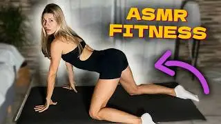 [4K USA ASMR] Fitness Breathing ASMR 😮&zwj;💨 Burpees, Knee Drives & Deep Exhales | No Talking