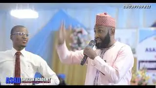 Abba El-Mustapha's speech at Asad English Academy graduation ceremony