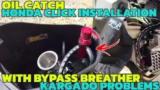 PAANO MAG INSTALL NG OIL CATCH SA HONDA CLICK WITH BYPASS BREATHER