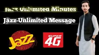 Jazz Unlimited Minutes Unlimited Message Super 4G Network 