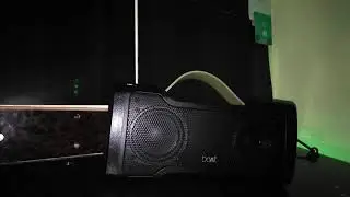 Sound and water  test of boat stone 1000