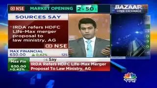 IRDA Refers HDFC Life-Max Merger Proposal To Law Ministry