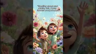 Song for Kids / Little Flowers Blooming Bright #songsforkids #kubkiddytunes #3to5years #cartoon