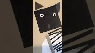 Супрематический кот 2. Suprematist cat 2. Let's Cats