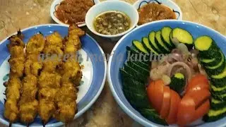 Chicken Satay with Lemon Grass | Chicken Satay With Peanut Butter | Chicken Skewer Recipe