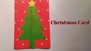 Christmas Card Making|DIY Christmas greeting card | Christmas card for school project