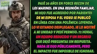 20 años en Force Recon; un conflicto familiar, una decisión límite y 8 hombres en casa