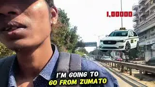 Zomato part time delivery सिर्फ 4 घंटे काम करके एक दिन की कमाई 5 सच || #zomato #zomatodeliveryboy