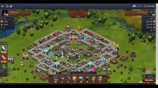 Throne Rush Attack 80 level player latest update 2017