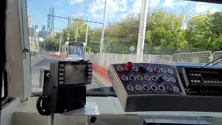 A Ride on the first D1 Class tram from Anzac Station to Toorak Rd