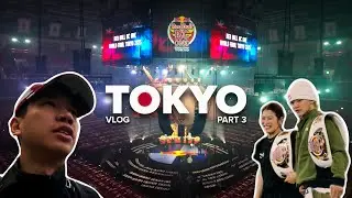 Tokyo Vlog 🇯🇵 EXCLUSIVE Behind the Scenes at Red Bull BC One World Final