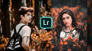 Orange And Black Tone Effect Lightroom Tutorial Step By Step.