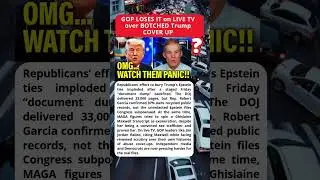 GOP Cover-Up Collapses as Epstein Document Dump Backfires
