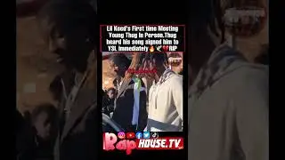 Just legendary TB to when Young Thug heard Lil Keed First Time and signed him to his Label YSL! Rip