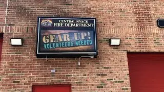 Municipal LED Sign for Central Nyack Fire Department
