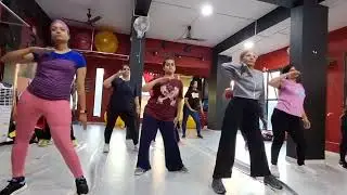 15 min easy zumba workout for Beginners / simple steps - home dance fitness #zumba #dancefitness 
