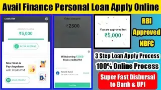 Avail Finance Loan App Tamil | How to get Instant Personal Loan in online Tamil 2022 | #PersonalLoan