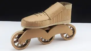 Diy | How To Make Skating Shoes From Cardboard At Home