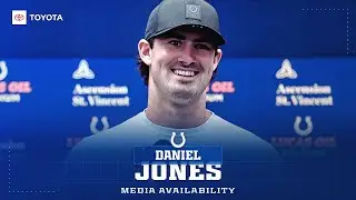Daniel Jones Media Availability : Titans at home