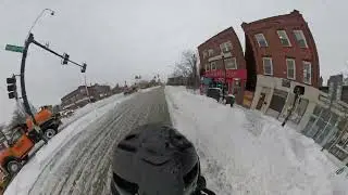 My bikeride to work this morning.