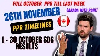 26TH NOVEMBER PPR Timeline, PPR Timeline Canada, PPR Timeline Today #pprtimeline #canadappr #ppr