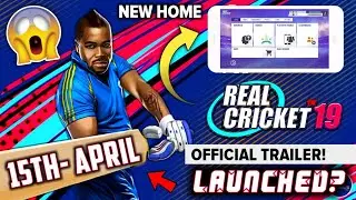 Real Cricket 19&trade; Surprise! Official Trailer & Home Menu | 15th April Launched RC19 | Hindi