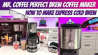 Mr. Coffee Perfect Brew Intelligent Coffee Maker:  How to Make an Express Cold Brew