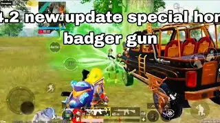 PUBG mobile V4.2 update new special honey badger gun 🔥20 kill don't forget like and subscribe 😁