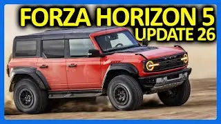 Forza Horizon 5 : 8 New Cars, Drift Camera & More!! (FH5 Update 26)