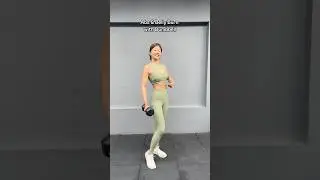 effective abs & belly workout with dumbbell