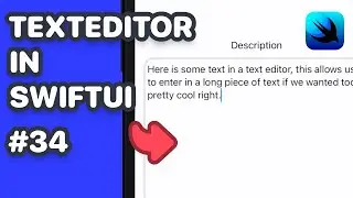 Multi-Line TextField in SwiftUI with TextEditor (SwiftUI TextEditor, SwiftUI Multi-Line TextField)