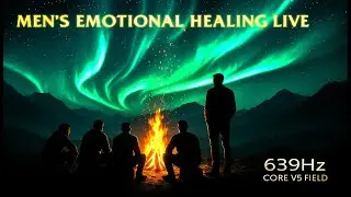 🔴 LIVE &ndash; Men&rsquo;s Emotional Morphic Healing Transmission (639 Hz Anchor &ndash; Core V5 Field)