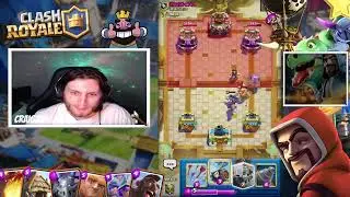 MY NEW STREAM LAYOUT FOR CLASH ROYALE!