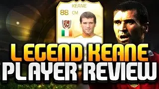 FIFA 15 Ultimate Team Legend Roy Keane 88 Player Review FUT 15 Legend Keane Review FIFA 15 UT