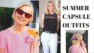 CAPSULE WARDROBE Outfits Summer #1 | My Over 50 Fashion Life