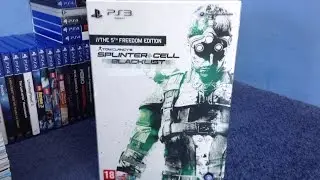 Splinter Cell Blacklist The 5th Freedom Edition Unboxing PS3