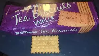 Kedem Tea Biscuits Vanilla Review!