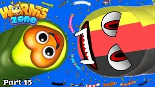 WORMS ZONE.IO BEST GAMING 2026||BIG SNAKE GAMEEP  PART 15 ||#WORMSZONEIO &lrm;⁨@pingloveryt⁩&nbsp;  🐍😀