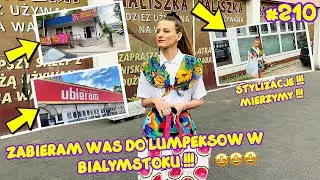 ZABIERAM WAS DO LUMPEKSÓW W BIAŁYMSTOKU !!! OGROMNE ZAKUPY Z SECOND HANDU !!! DUŻO PEREŁEK !!! #210