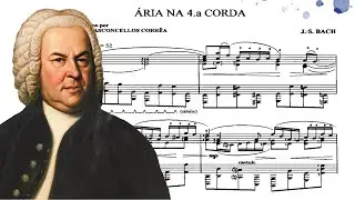 Bach - Ária na 4ª corda (transcr. Sérgio de Vasconcellos-Corrêa) (André Pédico, piano)