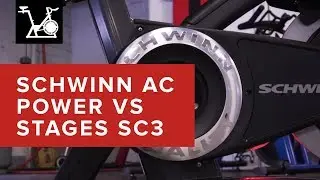 What's The Best Indoor Bike For Power Training? Schwinn AC Power vs Stages SC3 with Power Meter