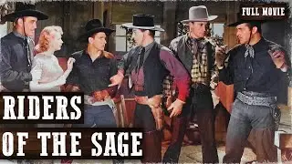 RIDERS OF THE SAGE | Full Length Western Movie | English | HD | 720p