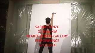 PERFORMANCE Sabine Danz&eacute; W/ Dj Mme Kim / MY ART BELONGS TO TECHNO MUSIC
