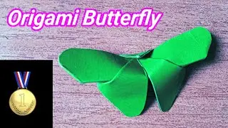 How to make Origami paper butterflies | Easy craft | Origami crafts | Very Easy paper Flower Craft