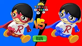 Tag with Ryan Red Titan vs Blue Titan - All Costumes Unlocked Character Comparison - Gameplay