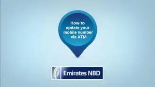 How to update your Mobile Number via ATM طريقة تغيير رقم هاتفك المتحرك عن طريق أجهزة الصراف الآلي