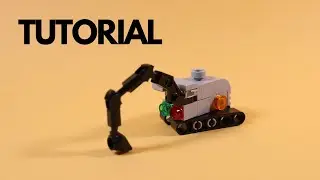 How to Build a Mini Scraper  MOC #lego #buildingblocks #howto #minifigures #afol