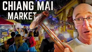 Chiang Mai's INSANE Sunday Night Market | Walking Tour of Thailand's Largest Street Market
